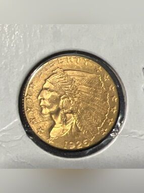 1926 Indian Head Quarter Eagle ($2.50) Gold Coin VERY NICE STRIKE